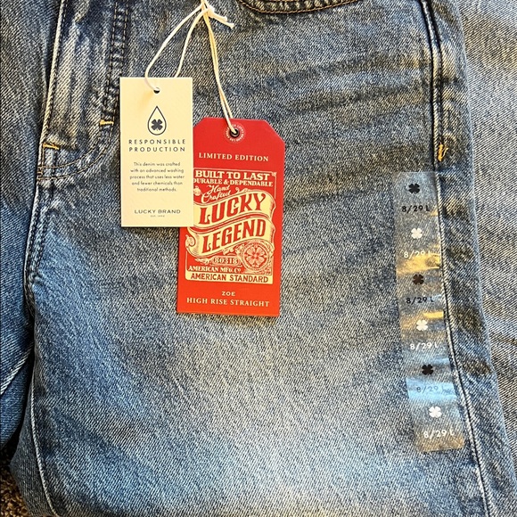 NWT Lucky Brand Legend *Limited Edition* High rise straight leg - Picture 6 of 16